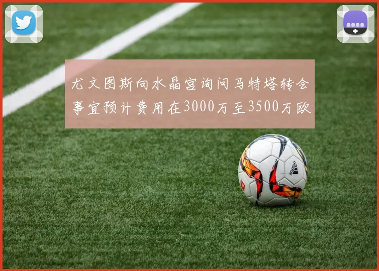 尤文图斯向水晶宫询问马特塔转会事宜预计费用在3000万至3500万欧元之间